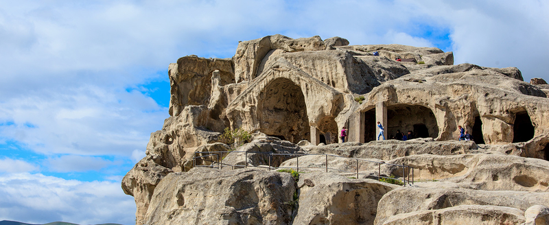 На фото: пещерный комплекс Уплисцихе